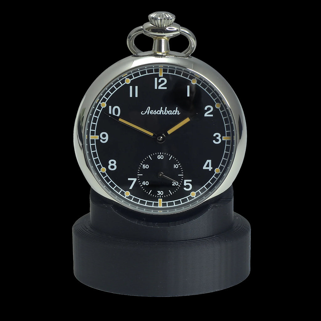 Pocket Watch Stand in Black - Ideal to Display a Pocket Watch When it