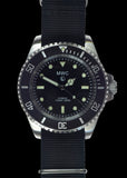 MWC 300m / 1000ft Stainless Steel Hybrid Military Divers Watch with Sweep Secondhand