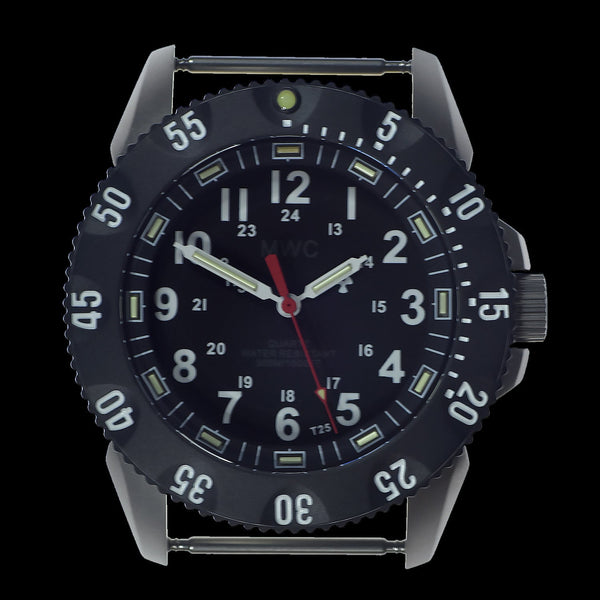 MWC P656 Latest Model Titanium Tactical Series Watch with GTLS Tritium and Ten Year Battery Life (Non Date Version)