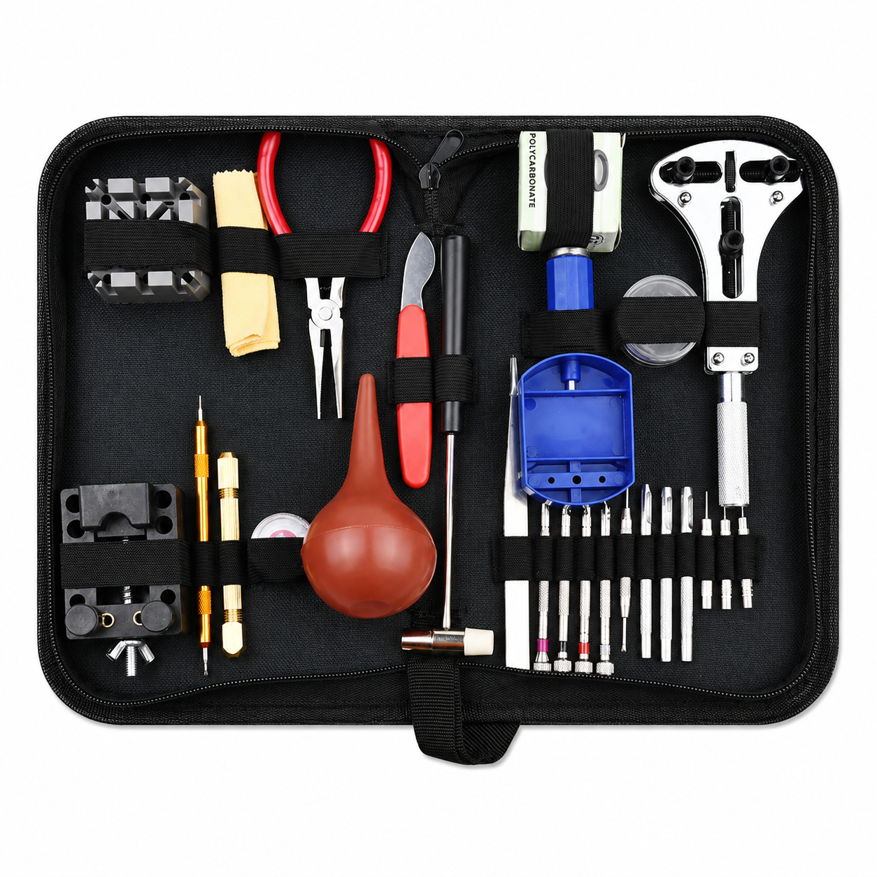 Professional Watch Repair Kit with an Extensive Range of Tools as Pictured