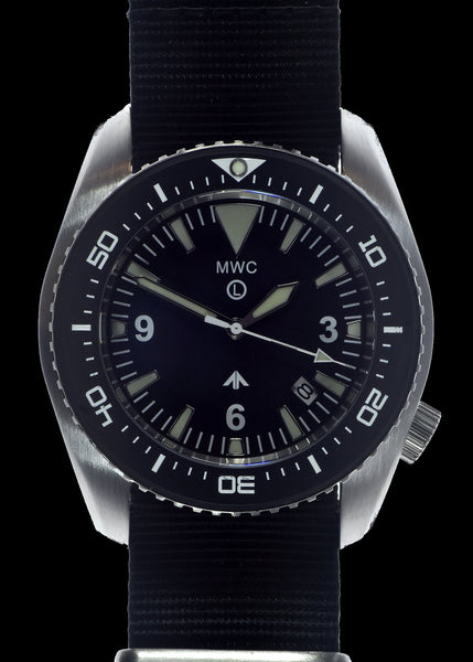 MWC 500m (1650ft) Water Resistant Stainless Steel Automatic Divers Watch With Sapphire Crystal, Ceramic Bezel and Helium Valve