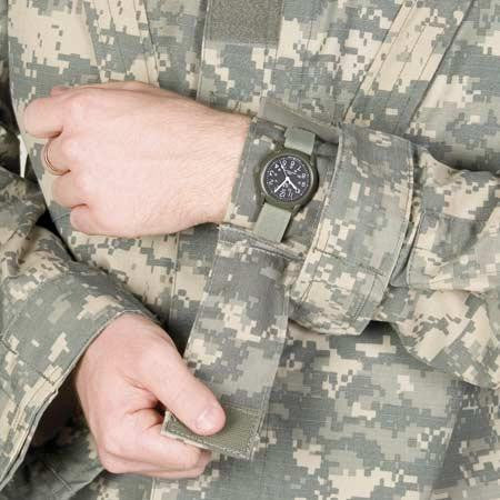Correa de Reloj Cubierta con Camuflaje ACU de EE. UU.